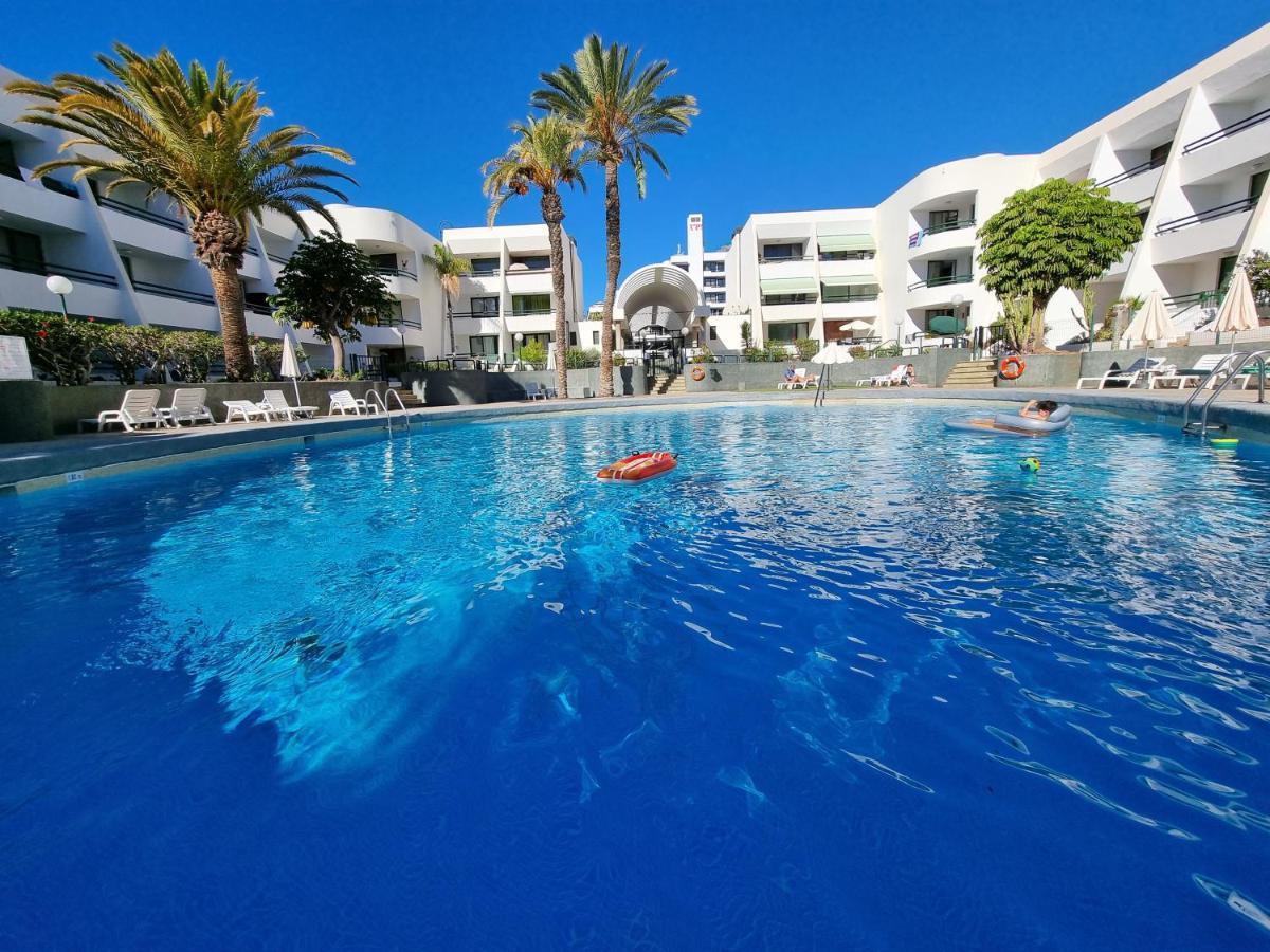 Apartment Casa Palmera Only 150 Meters To The Beach, Heated Pool, Wifi, Sat-Tv, Balcony With Poolview Arona  Εξωτερικό φωτογραφία