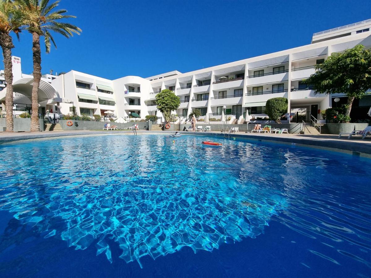 Apartment Casa Palmera Only 150 Meters To The Beach, Heated Pool, Wifi, Sat-Tv, Balcony With Poolview Arona  Εξωτερικό φωτογραφία